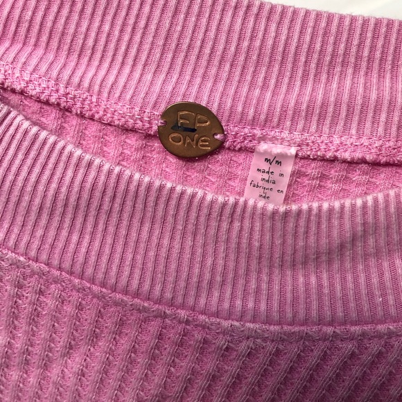 Free People One Cropped Interlaken Top - Picture 7 of 7